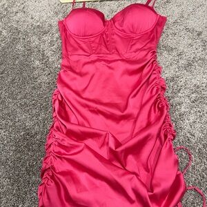 Oh Polly Hot Pink Dress